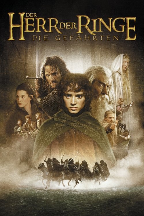 Plakat: Der Herr der Ringe - Die Gefährten