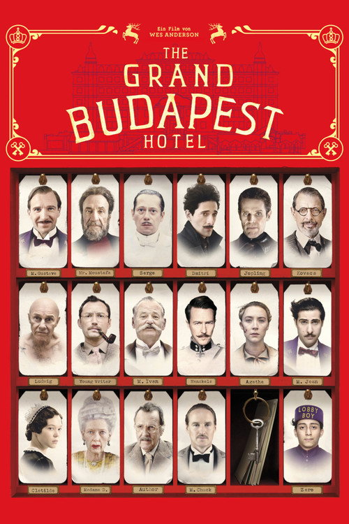 Plakat: Grand Budapest Hotel