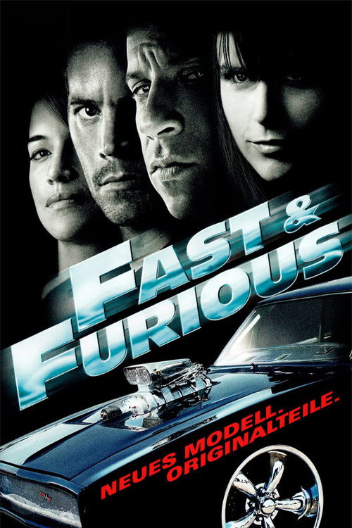 Plakat: Fast & Furious - Neues Modell. Originalteile.