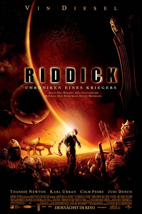 Plakat: Riddick - Chroniken eines Kriegers