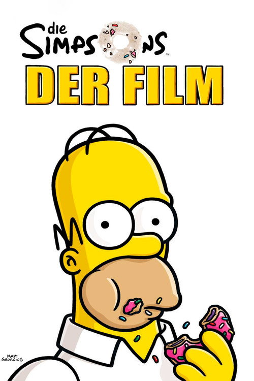Plakat: Die Simpsons - Der Film
