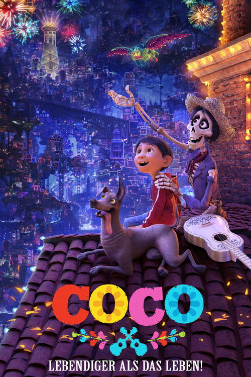 Plakat: Coco - Lebendiger als das Leben!