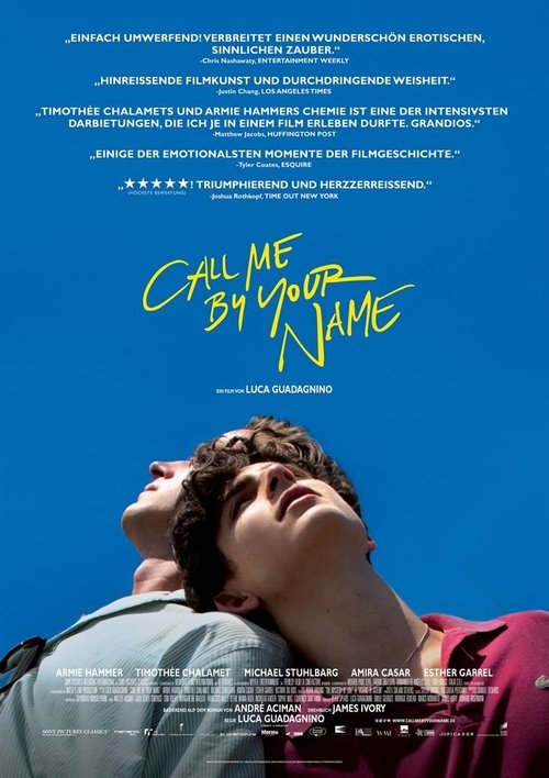 Plakat: Call Me by Your Name