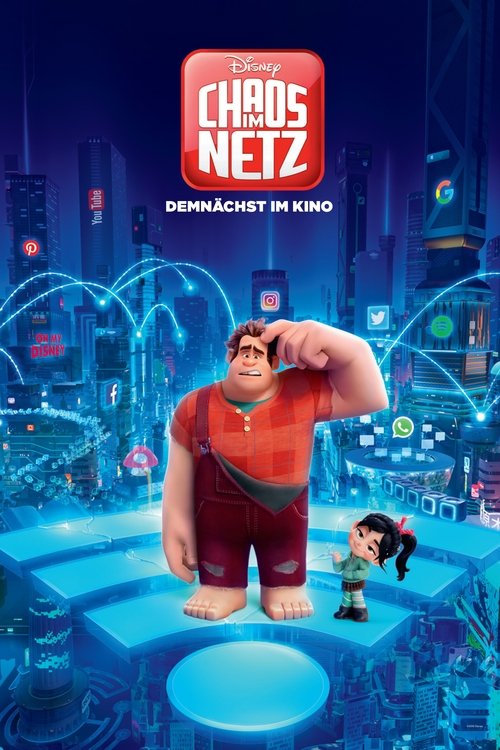 Plakat: Chaos im Netz