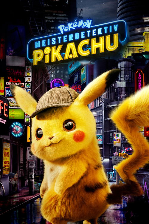 Plakat: Pokémon: Meisterdetektiv Pikachu