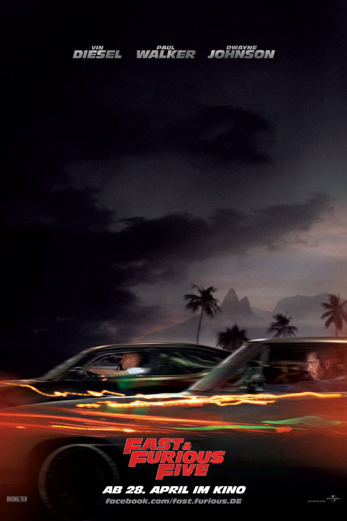 Plakat: Fast & Furious Five