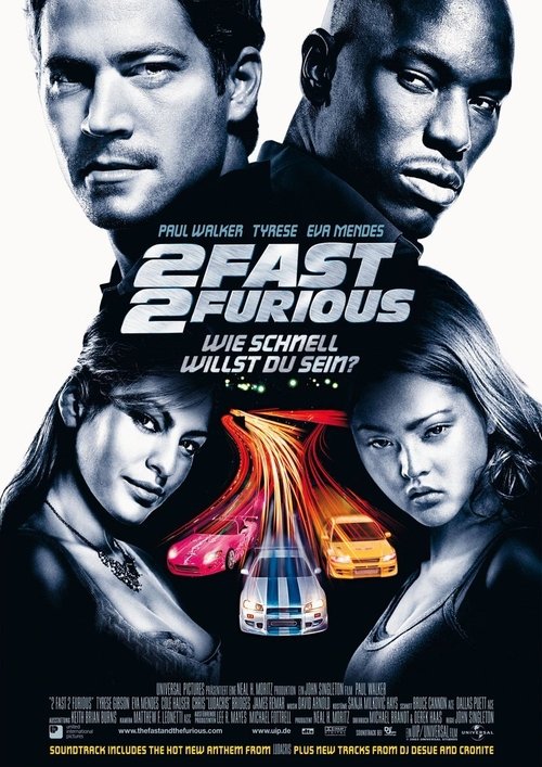 Plakat: 2 Fast 2 Furious