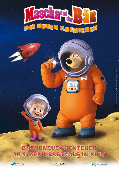 Plakat: Mascha und der Bär