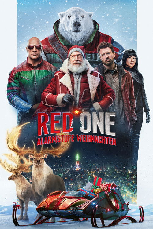 Plakat: Red One - Alarmstufe Weihnachten
