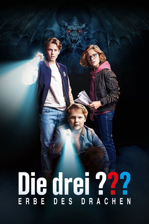Plakat: Die drei ??? – Erbe des Drachen