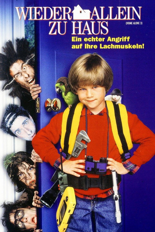 Plakat: Wieder allein zu Haus